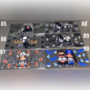 Sports UV DTF 16 oz Cup Wraps